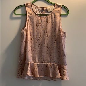 Nomad silk tank top